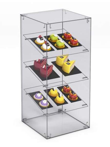 Витрина "СЛАДОСТЬ" №5 для выпечки настольная, Акрил