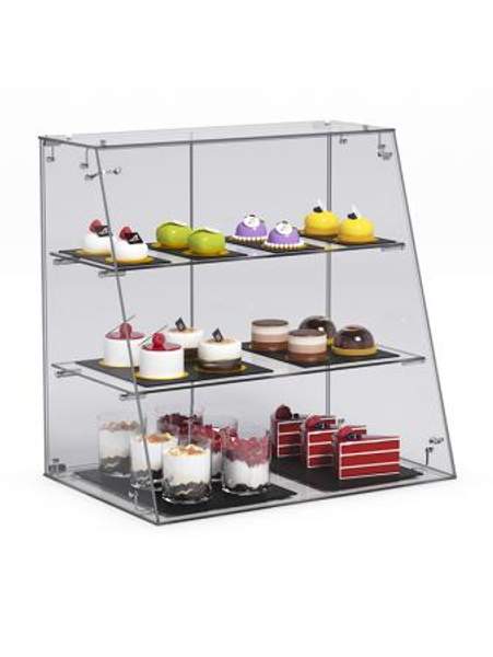 Витрина "СЛАДОСТЬ" №7К для выпечки настольная, Акрил