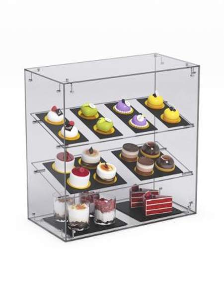Витрина "СЛАДОСТЬ" №8-О для выпечки настольная без дверок, Акрил