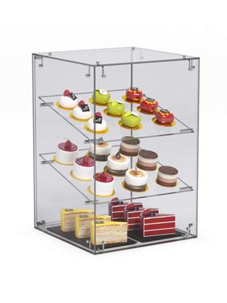 Витрина "СЛАДОСТЬ" №9 для выпечки настольная, Акрил