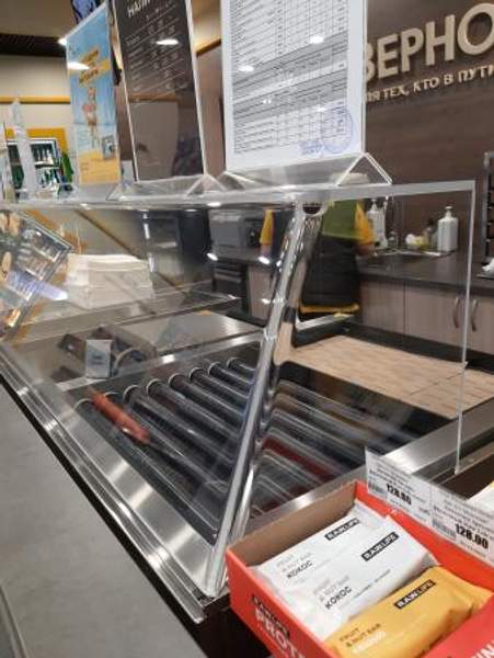 Витрины для товара из акрила