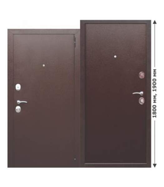 Входная дверь ГАРДА mini металл/металл