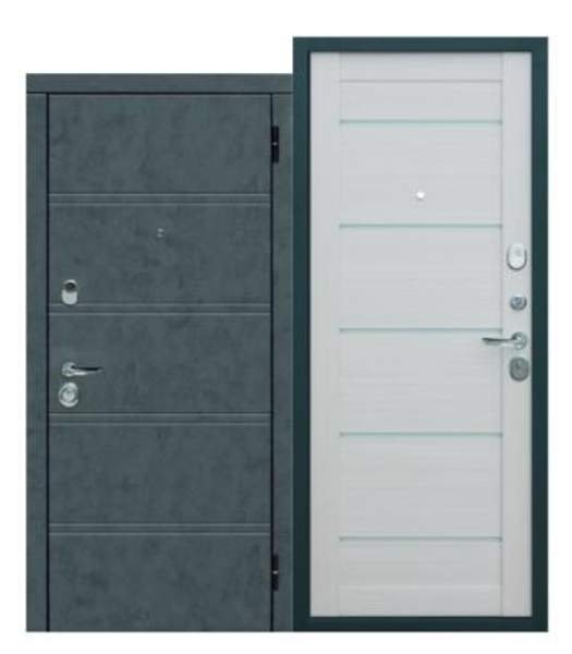 Входная дверь МАРСЕЛЬ Царга Лиственница беж