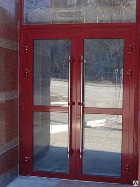 Входная группа из алюминия