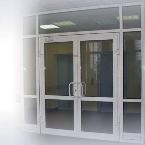 Входные пластиковые двери