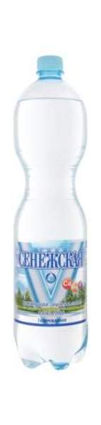 Вода минеральная Сенежская природная газированная, 1.5 л.