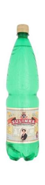 Вода минеральная Sulinka газированная, 1.25 л.