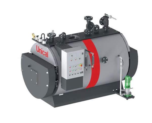 Водогрейный котел для перегретой воды низкого давления