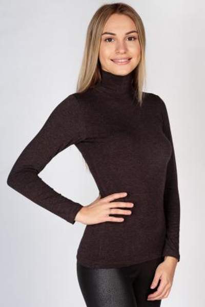 Водолазка женская Ангора шоколад