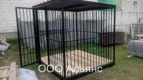Вольеры с прутьями 2*3*2