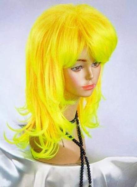 Волнистый цветной Парик 3285