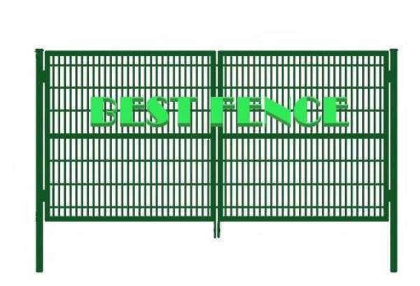 Ворота распашные БЕСТ СТАНДАРТ, 4000х2000мм