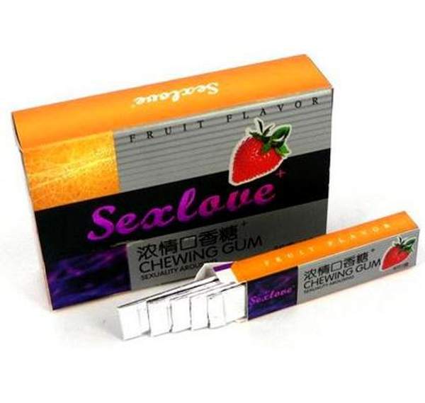 Возбуждающая жвачка Sex Love