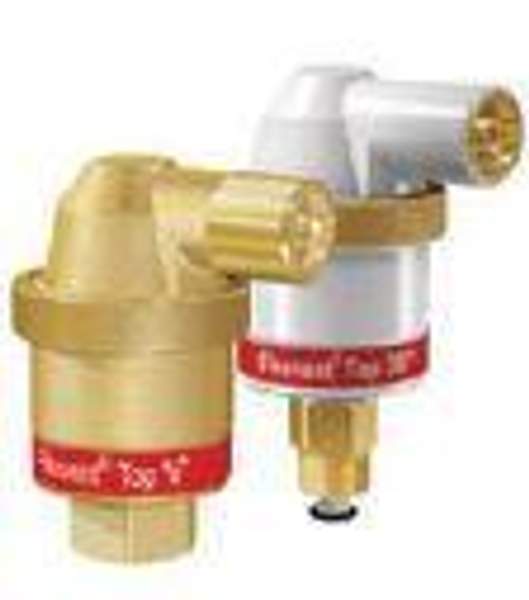 Воздухоотводчики автоматические латунные Flexvent Top повышенной производительности, ремонтопригодные