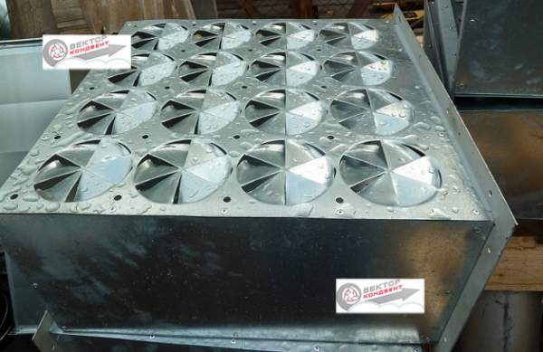 Воздухораспределитель эжекционный панельный ВЭПш-10