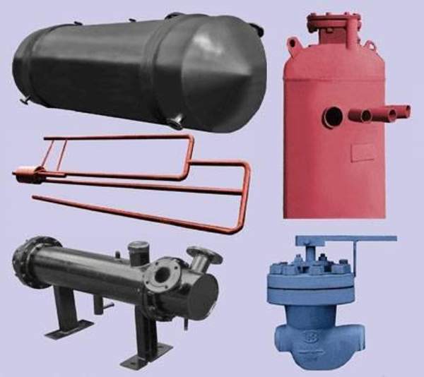 Воздухосборник горизонтальный с плоским днищем Ду 50 А1ИО20 00-02