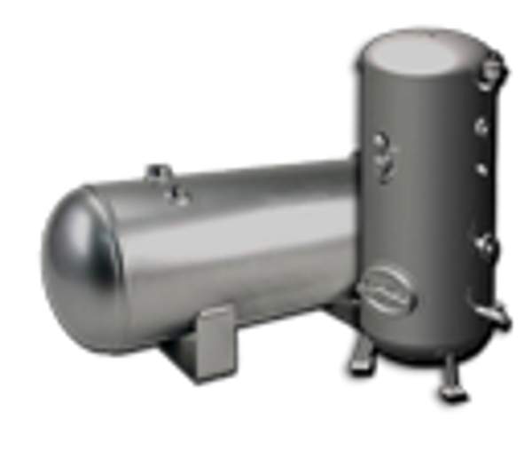 Воздухосборник горизонтальный с плоским днищем Ду 80 А1ИО20 00-03