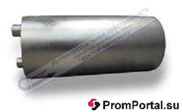 Воздусборник проточной горизонтальный А1И 019.000-02 с плоскими днищами Ду50 Ру0,6