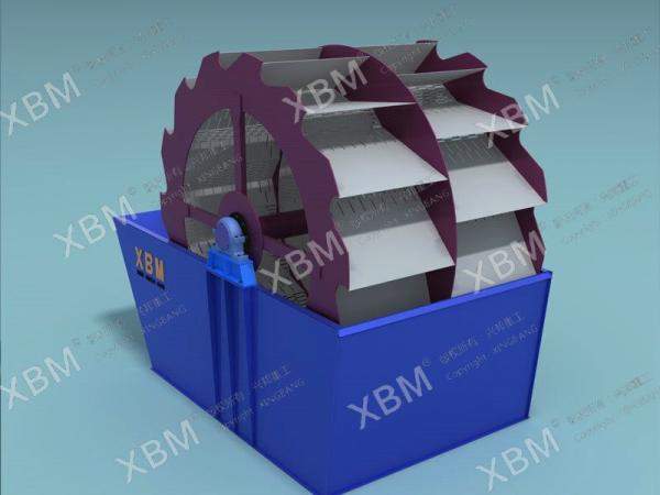 Вращающаяся моечная машина для руды XL-762