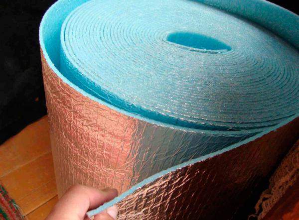 Вспененный утеплитель Пенофол тип В - 8 мм