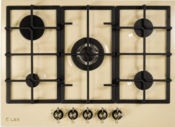 Встраиваемая газовая варочная панель LEX GVE 750C IV