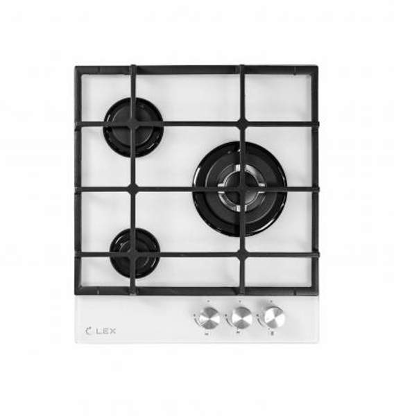 Встраиваемая газовая варочная панель LEX GVG 431 WH