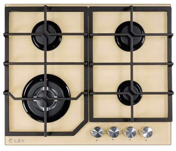 Встраиваемая газовая варочная панель LEX GVG 640-1 IV