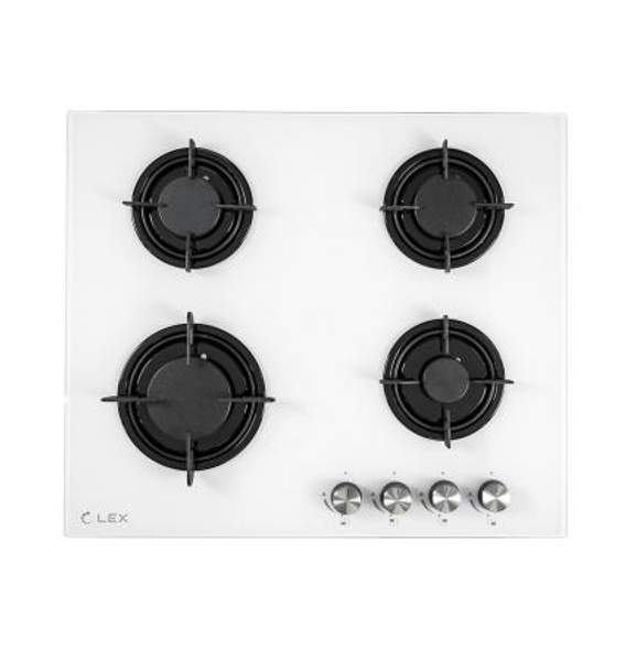 Встраиваемая газовая варочная панель LEX GVG 641 WH