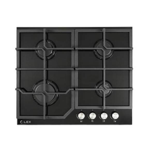 Встраиваемая газовая варочная панель LEX GVG 642 BL