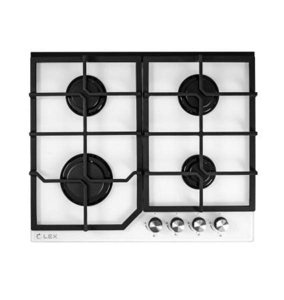 Встраиваемая газовая варочная панель LEX GVG 642 WH