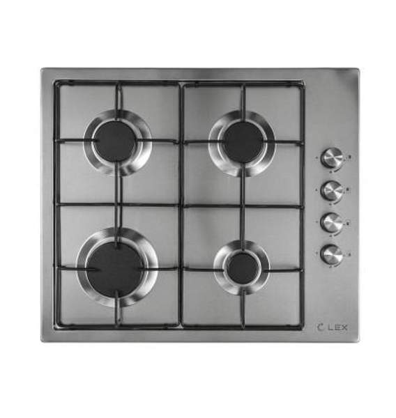 Встраиваемая газовая варочная панель LEX GVS 644-1 IX