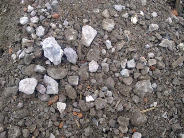 Вторичный бетонный щебень