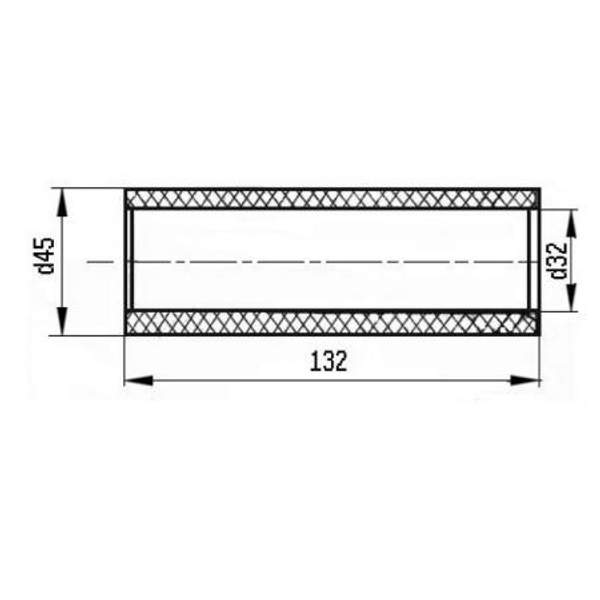 Втулка кронштейна боковой рамы