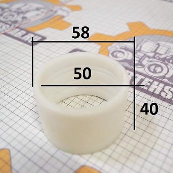 Втулка пластиковая 50*58*40мм и 50*60*80мм