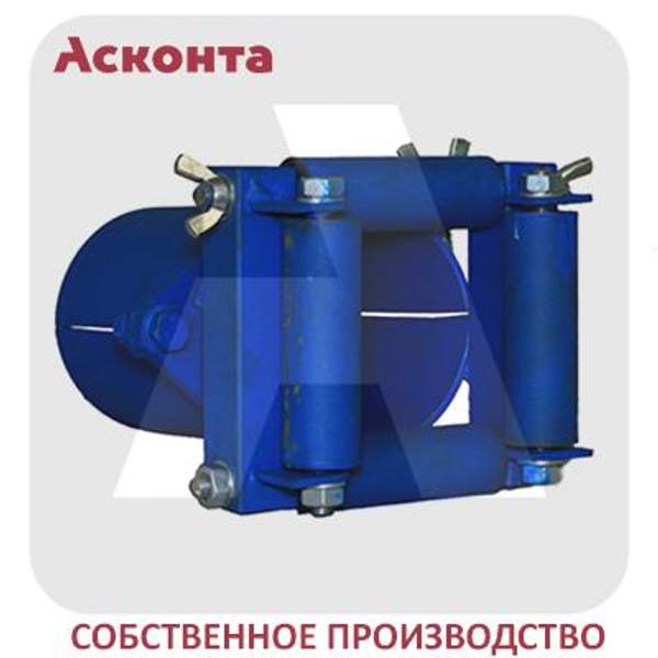 Вводной патрубок 4мя роликами ВП4/127 для трубы 127-138мм