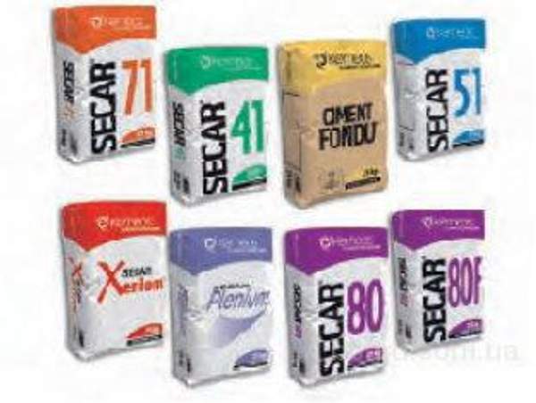 Вяжущее на основе алюминатов кальция