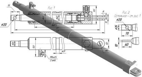 Выдвижение опор КС-6973Б.31.300-3