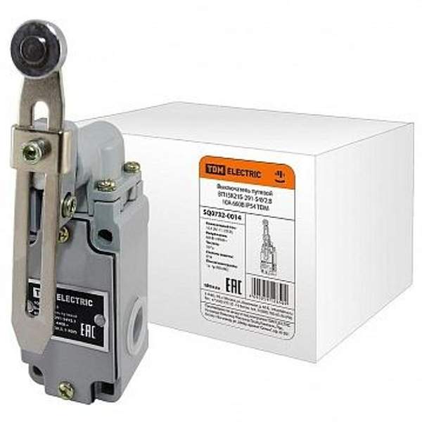 Выключатель путевой ВП15K21Б-291-54У2.8 10А 660В IP54 | код. SQ0732-0014 | TDM