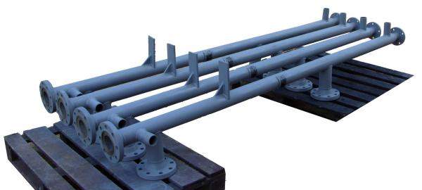 Выносная камера уровнемера мат. исп. Н1 (Ст. 10Г2). КУВ - I - 2000 - 40