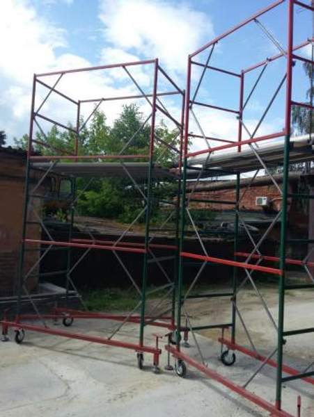 Вышка тура ПСРВ-21-11,09 м (РАЗМЕР РАБОЧЕЙ ПЛОЩАДКИ 1,2Х2 М)