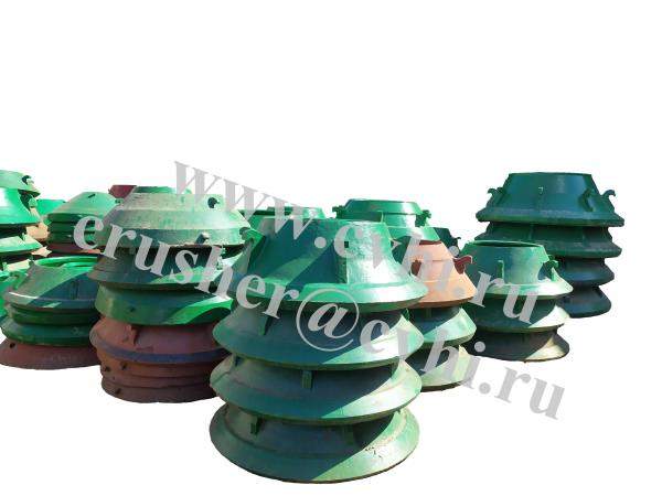 Высокая марганцевая сталь литая форма для конусной дробилки Sandvik H6800