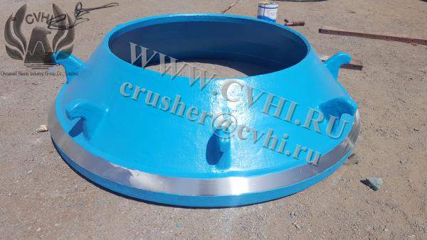 Высокая марганцевая сталь литая форма для конусной дробилки Sandvik H7800