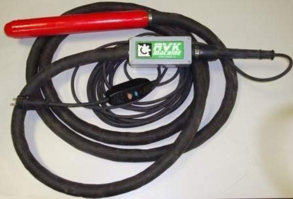 Высокочастотный глубинный вибратор со встроенным преобразователем частоты ЭГВ-220 (5 метров)