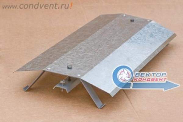 Вытяжное устройство общеобменных вентиляционных систем ВУР-1 (ВУР 00.000 - от ф 225 до ф 500, от 150х150)