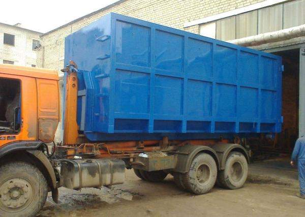 Вывоз мусора бункером 27 м3 в Нижнем Новгороде
