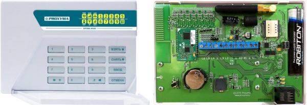 W-500L Optima Объектовый прибор с встроенными GSM, LAN, РПП Астра РИ-М