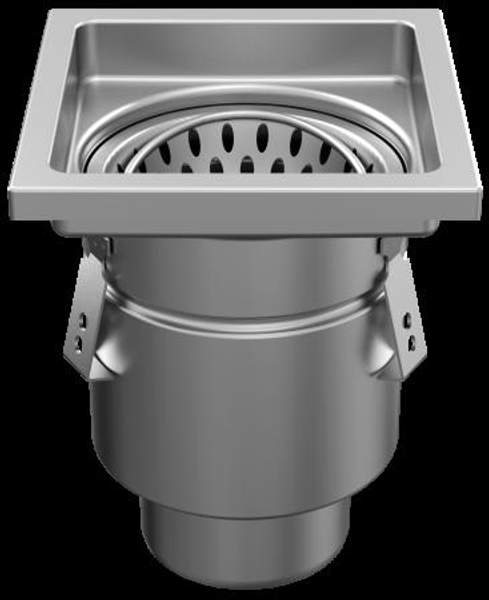 W200/110V1 Трап из нержавеющей стали, вертикальный, DN110