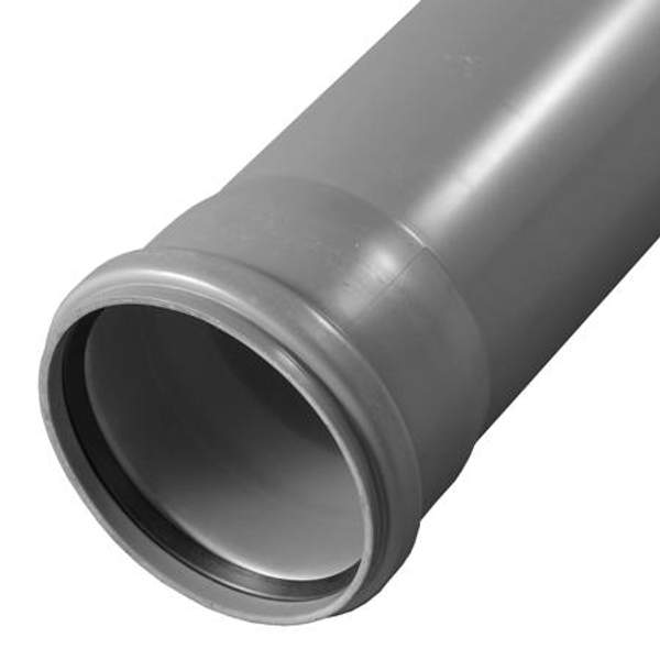 WasserPlast СЕРАЯ Труба 50*1,8*1м