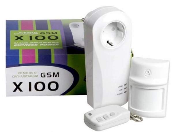 X100 комплект GSM-сигнализации GSM сигнализация