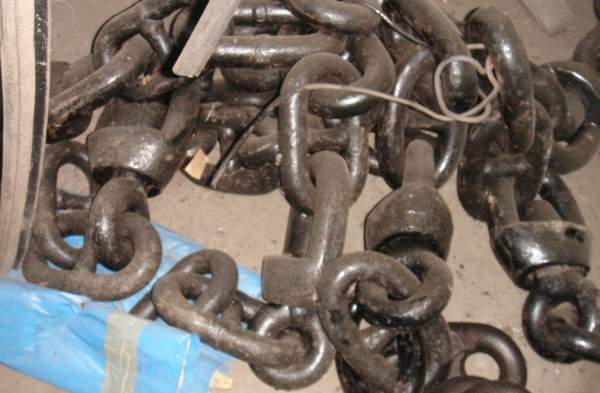 Якорная (вертлюжная) смычка якорной цепи 32-2/2а